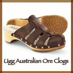 UGG Leather Clogs